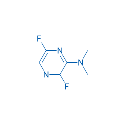 3,6-Difluoro-N,N-dimethylpyrazin-2-amine 1g
