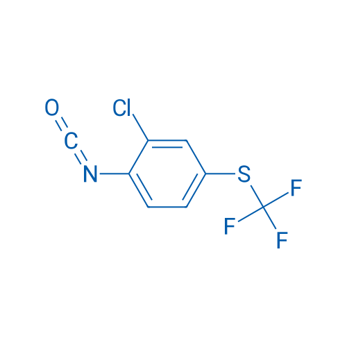 2-Chloro-4-(trifluoromethylthio)phenylisocyanate 1g