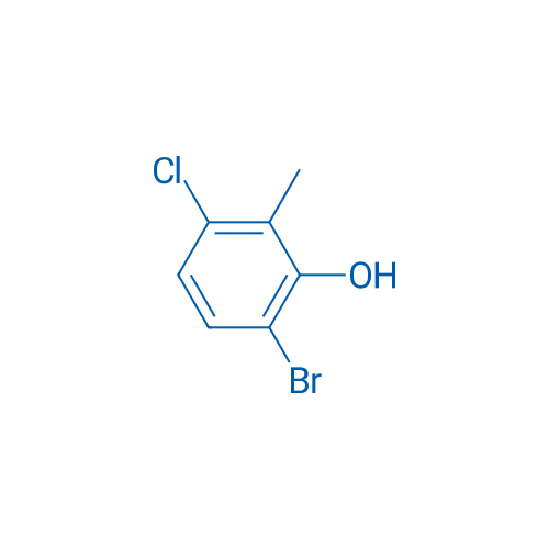 6-Bromo-3-chloro-2-methylphenol 100mg