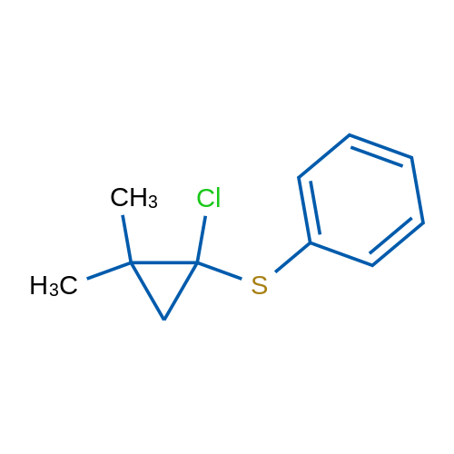 [(1-Chloro-2,2-dimethylcyclopropyl)thio]benzene 100mg
