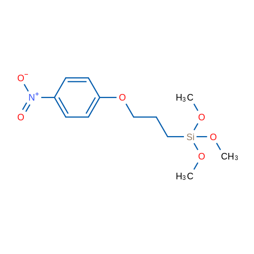 Trimethoxy(3-(4-nitrophenoxy)propyl)silane 1g