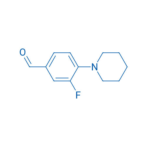 3-Fluoro-4-(piperidin-1-yl)benzaldehyde 1g
