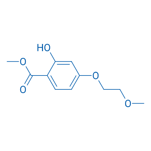Methyl 2-hydroxy-4-(2-methoxyethoxy)benzoate 250mg