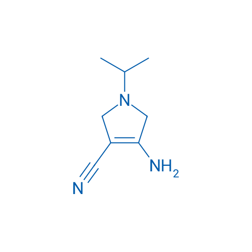 4-Amino-1-isopropyl-2,5-dihydro-1H-pyrrole-3-carbonitrile 1g
