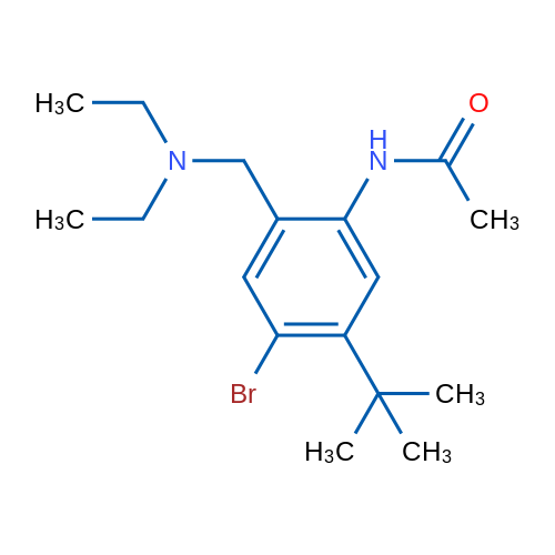 N-(4-bromo-5-(tert-Butyl)-2-((diethylamino)methyl)phenyl)acetamide 1g