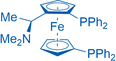 (S)-N,N-Dimethyl-1-[(S)-1',2-bis(diphenylphosphino)ferrocenyl]ethylamine 1g