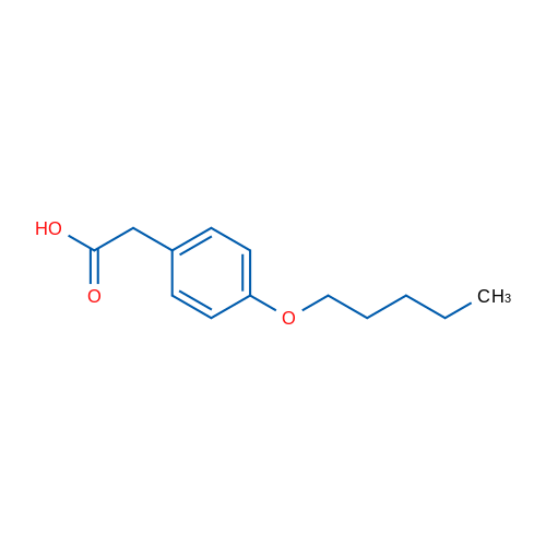 2-[4-(Pentyloxy)phenyl]acetic acid 250mg
