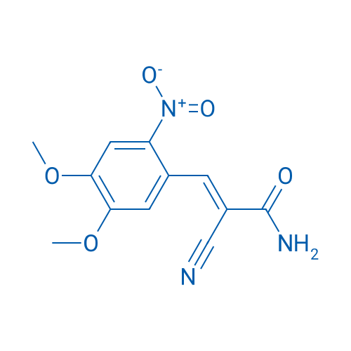 2-Cyano-3-(4,5-dimethoxy-2-nitrophenyl)acrylamide 250mg