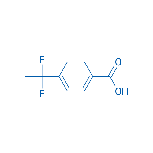 4-(1,1-Difluoroethyl)benzoic acid 250mg