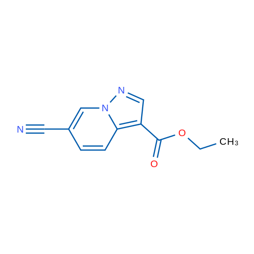 Ethyl 6-cyanopyrazolo[1,5-a]pyridine-3-carboxylate 1g