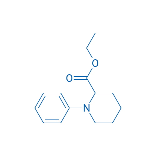 Ethyl 1-phenylpiperidine-2-carboxylate 1g