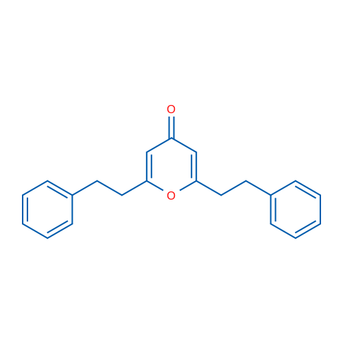 2,6-Diphenethyl-4H-pyran-4-one 1g