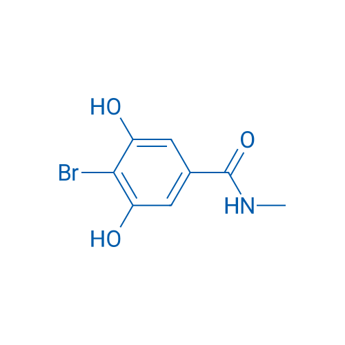 4-Bromo-3,5-dihydroxy-N-methylbenzamide 1g