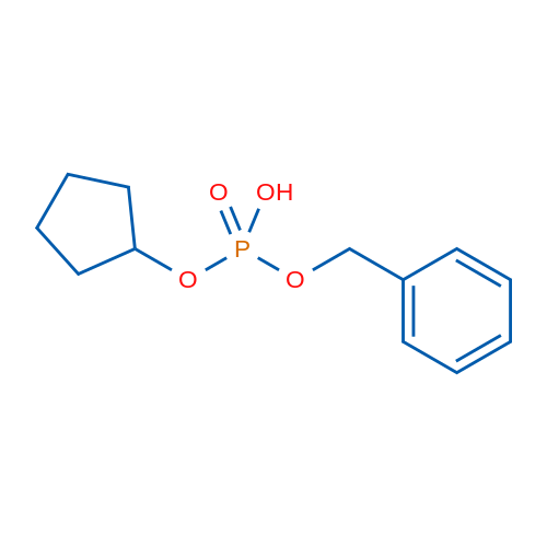 Benzyl cyclopentyl hydrogen phosphate 1g