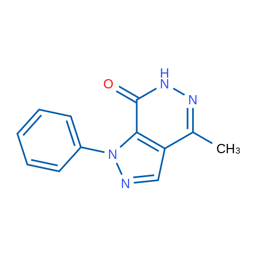 4-methyl-1-phenyl-1,6-dihydro-7H-pyrazolo[3,4-d]pyridazin-7-one 5g