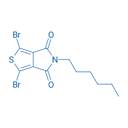 1,3-Dibromo-5-hexyl-4H-thieno[3,4-c]pyrrole-4,6(5H)-dione 1g