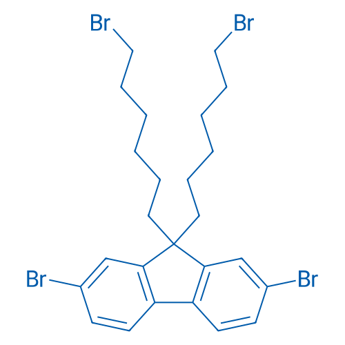 2,7-Dibromo-9,9-bis(6-bromohexyl)-9H-fluorene 25g