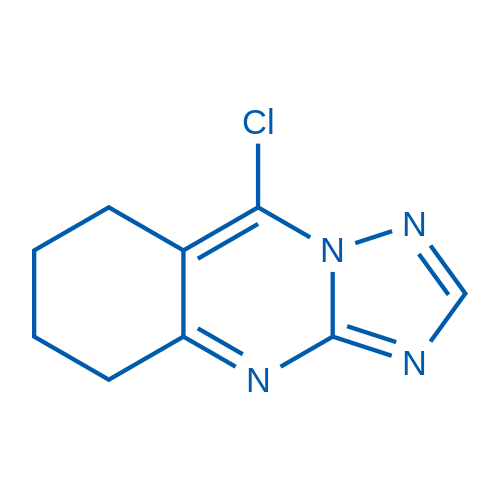 9-Chloro-5,6,7,8-tetrahydro-[1,2,4]triazolo[5,1-b]quinazoline 50mg