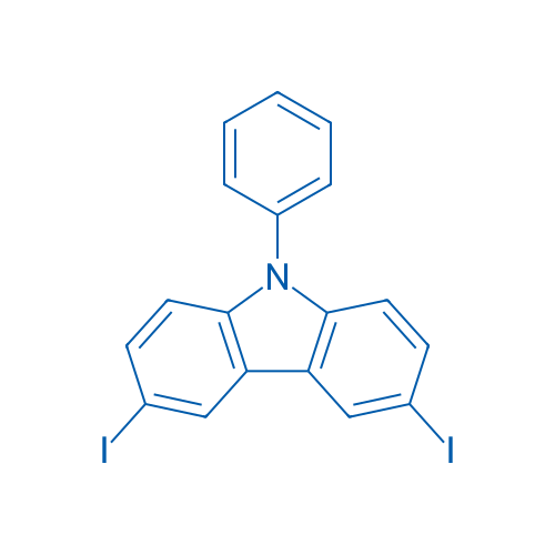 3,6-Diiodo-9-phenyl-9H-carbazole 1g