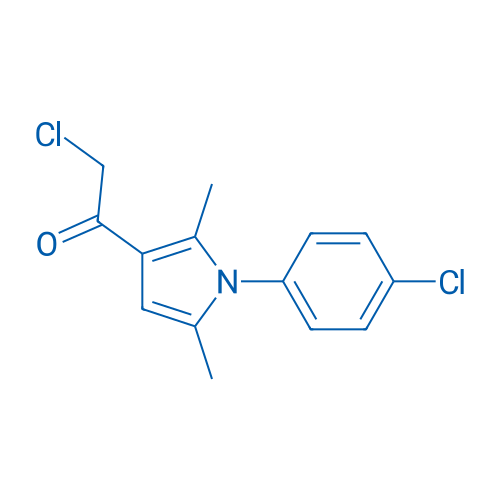 2-Chloro-1-(1-(4-chlorophenyl)-2,5-dimethyl-1H-pyrrol-3-yl)ethanone 1g