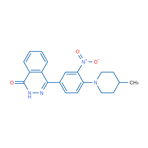 4-[4-(4-Methylpiperidin-1-yl)-3-nitrophenyl]-1,2-dihydrophthalazin-1-one 1g