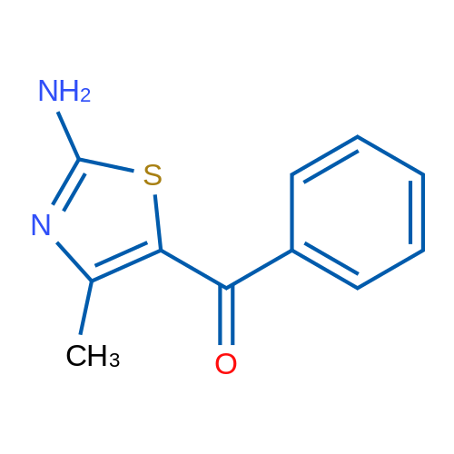 5-Benzoyl-4-methyl-1,3-thiazol-2-amine 50mg