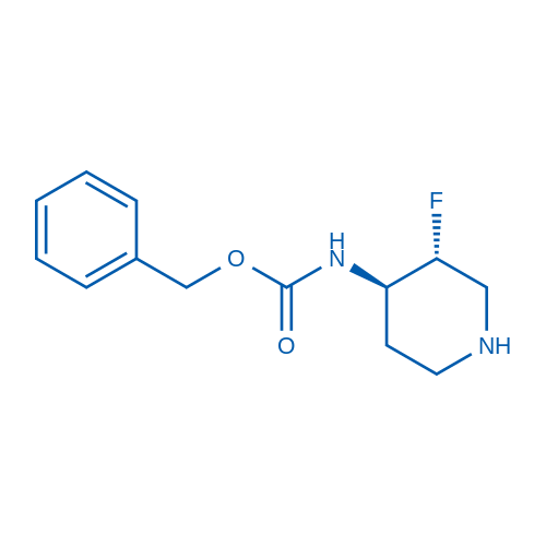 Rel-benzyl ((3R,4R)-3-fluoropiperidin-4-yl)carbamate 5g