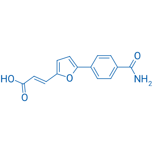 3-[5-(4-Carbamoylphenyl)furan-2-yl]prop-2-enoic acid 5g