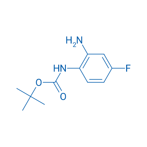 tert-Butyl 2-amino-4-fluorophenylcarbamate 250mg