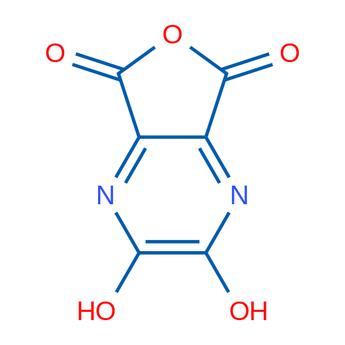 2,3-Dihydroxyfuro[3,4-b]pyrazine-5,7-dione 1g