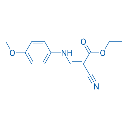 Ethyl (2Z)-2-cyano-3-[(4-methoxyphenyl)amino]prop-2-enoate 1g