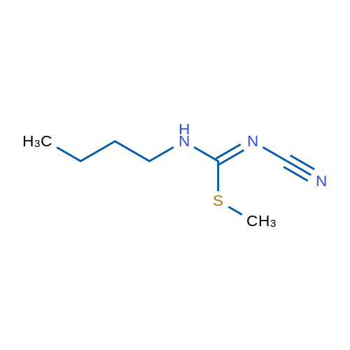 3-Cyano-1-butyl-2-methylisothiourea 1g
