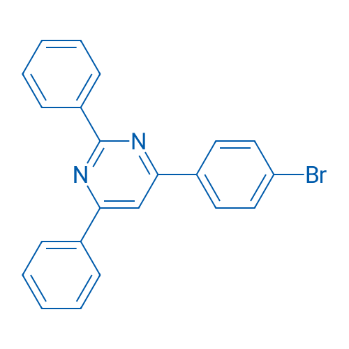 4-(4-Bromophenyl)-2,6-diphenylpyrimidine 25g