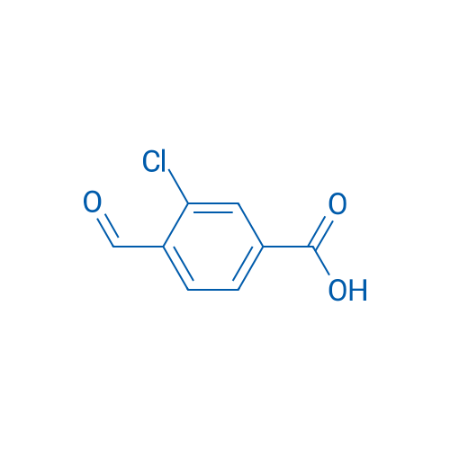 3-Chloro-4-formylbenzoic acid 100mg