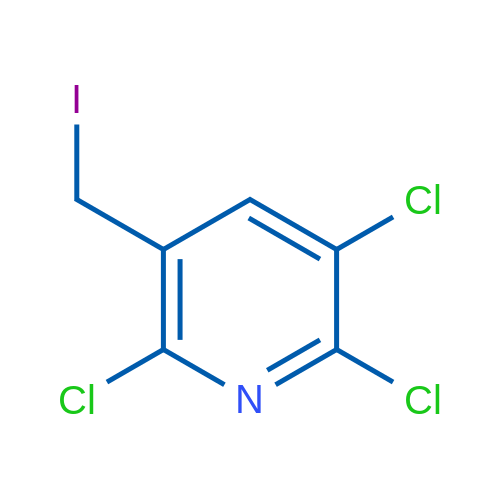 2,3,6-Trichloro-5-(iodomethyl)pyridine 1g