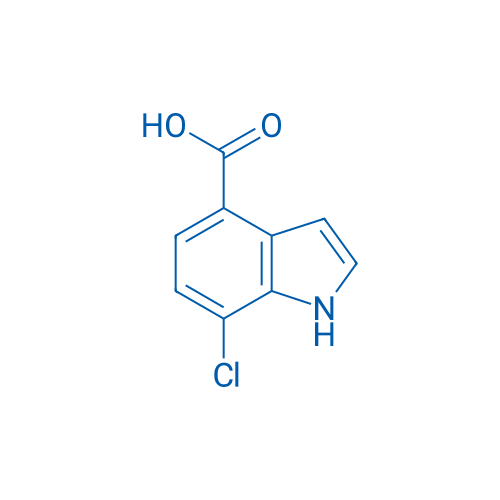 7-Chloro-1H-indole-4-carboxylic acid 100mg