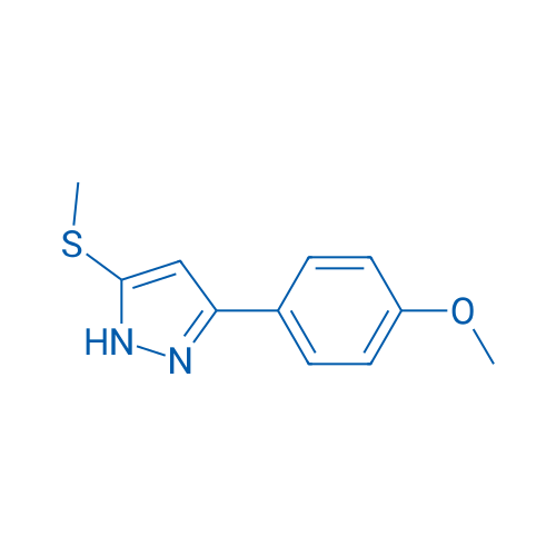 3-(4-Methoxyphenyl)-5-(methylthio)-1H-pyrazole 100mg