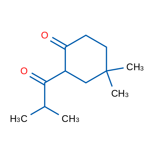 4,4-Dimethyl-2-(2-methylpropanoyl)cyclohexan-1-one 1g