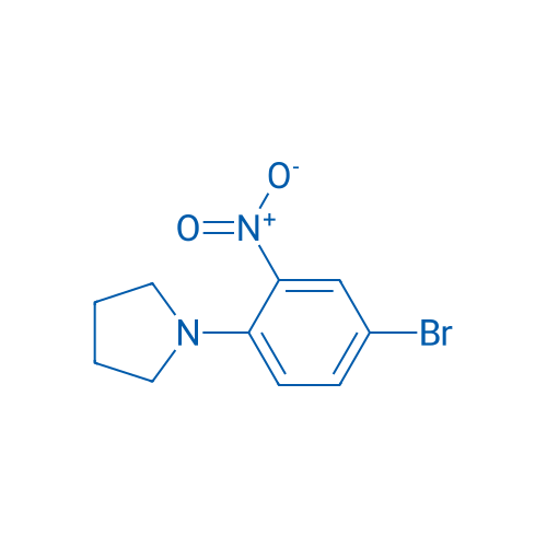 1-(4-Bromo-2-nitrophenyl)pyrrolidine 1g