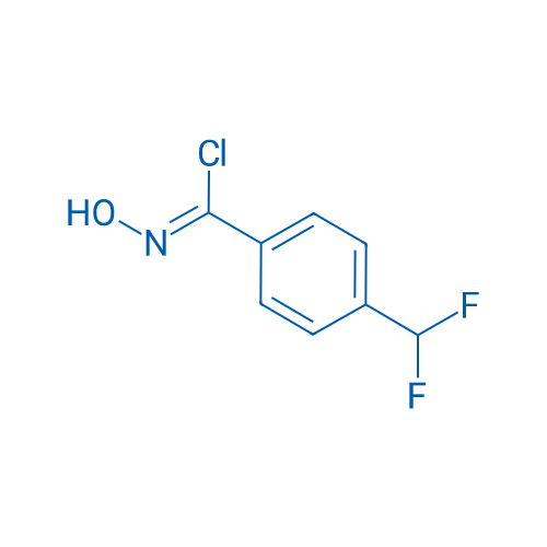 4-(Difluoromethyl)-N-hydroxybenzimidoyl chloride 100mg