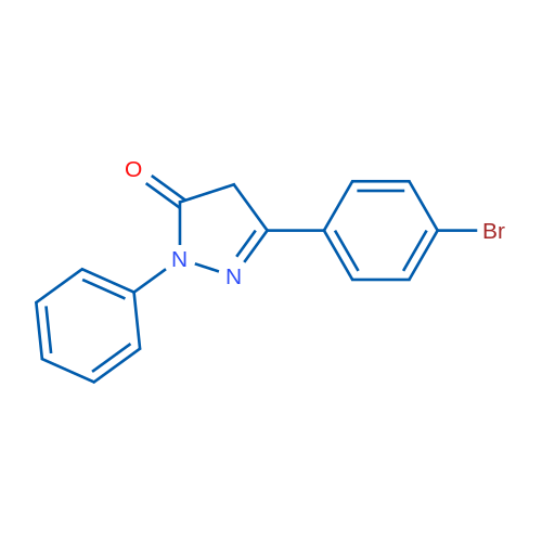 5-(4-Bromophenyl)-2,4-dihydro-2-phenyl-3h-pyrazol-3-one 1g