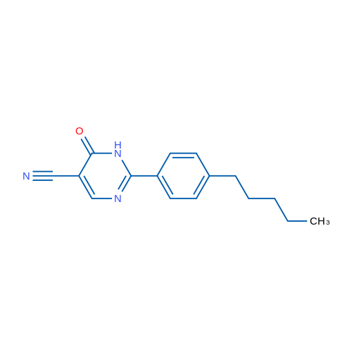 6-Oxo-2-(4-pentylphenyl)-1,6-dihydropyrimidine-5-carbonitrile 1g