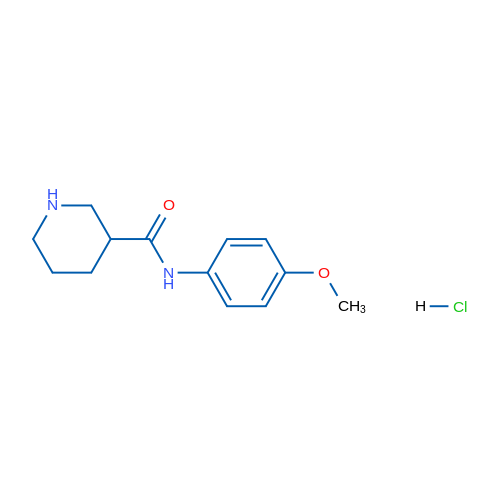 N-(4-Methoxyphenyl)piperidine-3-carboxamide hydrochloride 5g
