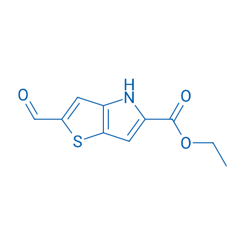 Ethyl 2-formyl-4H-thieno[3,2-b]pyrrole-5-carboxylate 1g