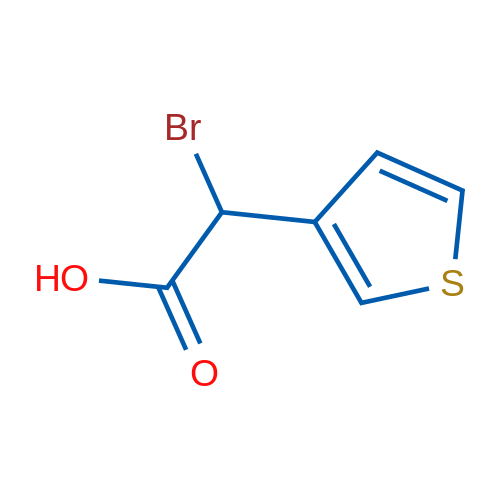 2-Bromo-2-(thiophen-3-yl)acetic acid 1g