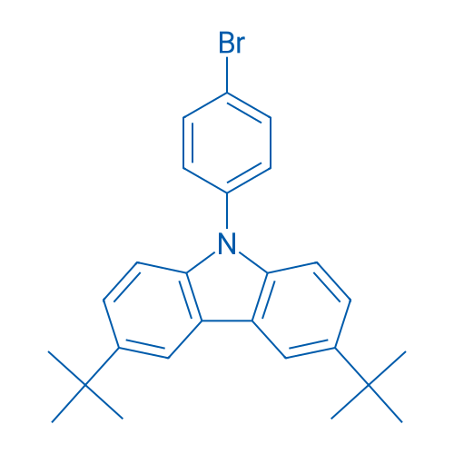 9-(4-Bromophenyl)-3,6-di-tert-butyl-9H-carbazole 5g