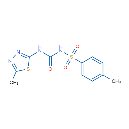 3-(5-Methyl-1,3,4-thiadiazol-2-yl)-1-(4-methylbenzenesulfonyl)urea 1g