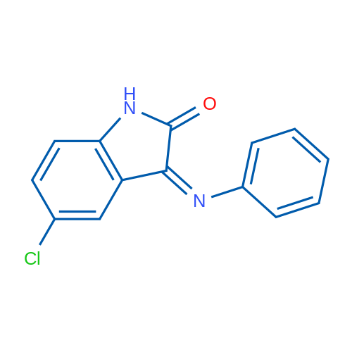 5-Chloro-3-(phenylimino)indolin-2-one 5g