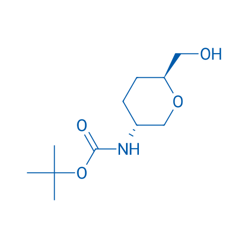 tert-Butyl ((3R,6S)-6-(hydroxymethyl)tetrahydro-2H-pyran-3-yl)carbamate 1g