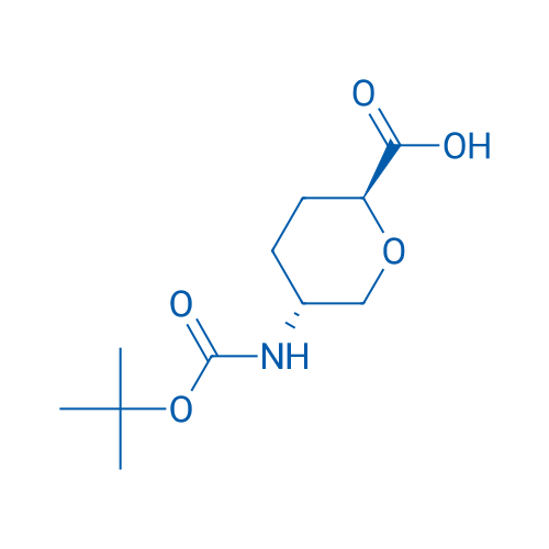(2S,5R)-5-((tert-Butoxycarbonyl)amino)tetrahydro-2H-pyran-2-carboxylic acid 1g